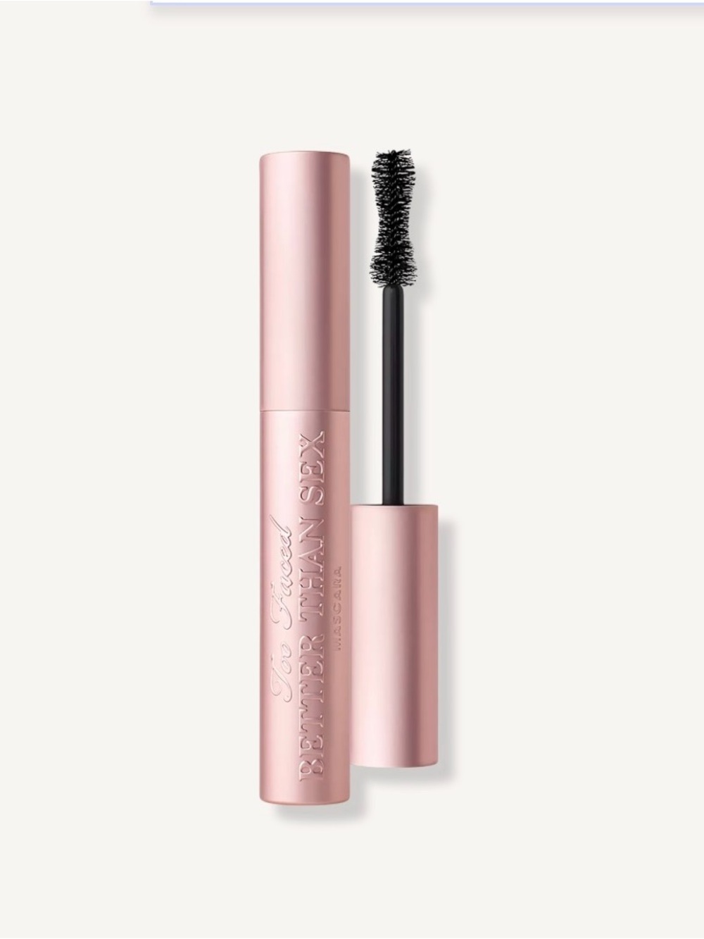 S Too Faced Better Than Sex Mascara — Black NWOB